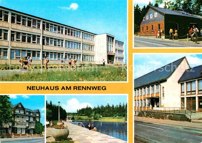 Neuhaus Rennweg Polytech Oberschule Friedrich Engels FDGB Erholungsheim Ernst Th