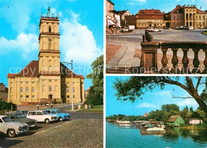 Neustrelitz Marktplatz Rathaus Am Zierker See