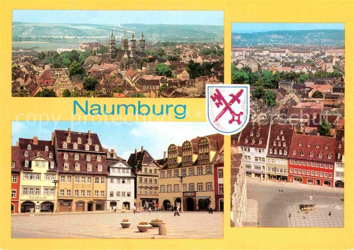 Naumburg Saale Teilansichten Wilhelm Pieck Platz