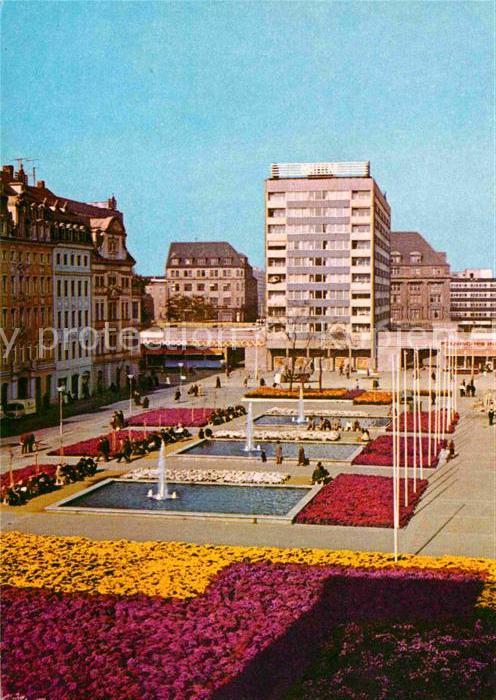 LEIPZIG Sachsen Sachsenplatz