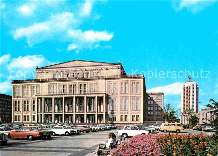 LEIPZIG Sachsen Opernhaus am Karl Marx Platz