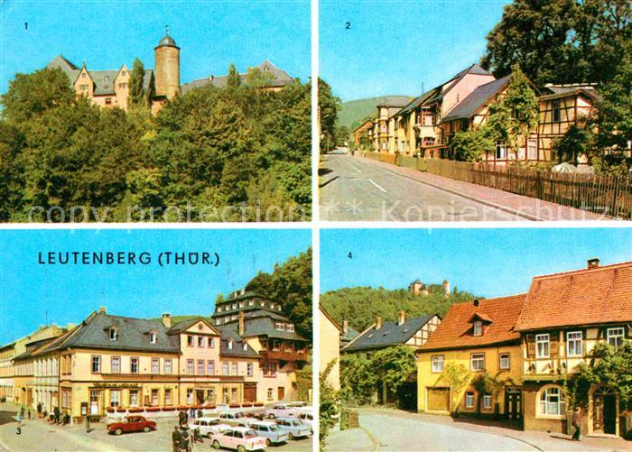 Leutenberg Thueringen Friedensburg Wurzbacher Strasse Markt Hauptstrasse