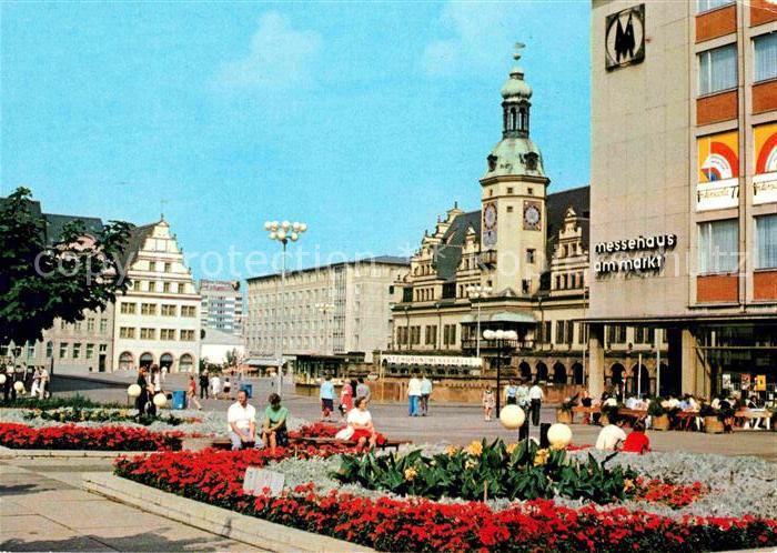 LEIPZIG Sachsen Markt und Altes Rathaus