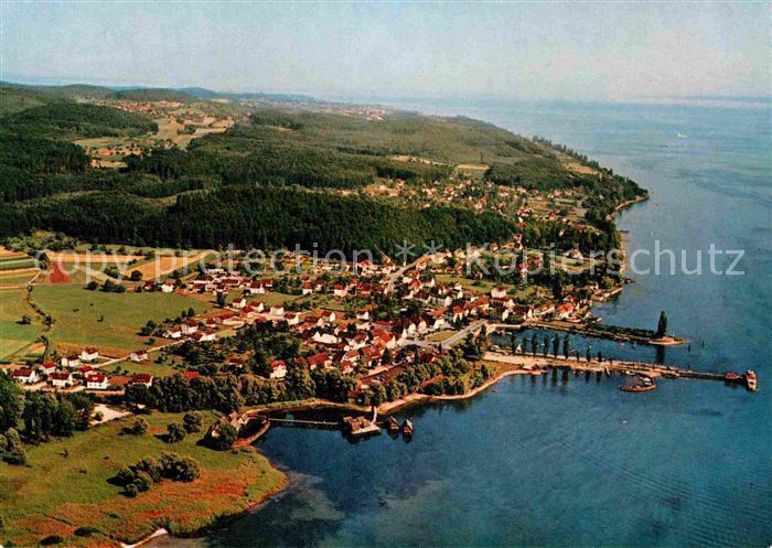 Unteruhldingen Pfahlbauten Fliegeraufnahme