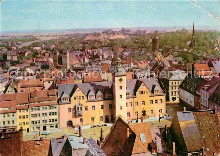 Freiberg Sachsen Blick vom Petriturm