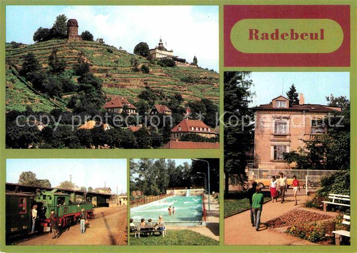 Radebeul Spitzhaus Turm der Jugend Traditionsbahn Bilzbad Indianer Museum