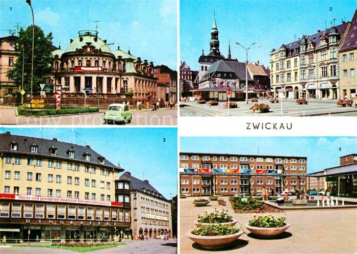 Zwickau Sachsen Milchbar Schumannplatz Hauptmarkt Ringcafe Zwickau Eckersbach