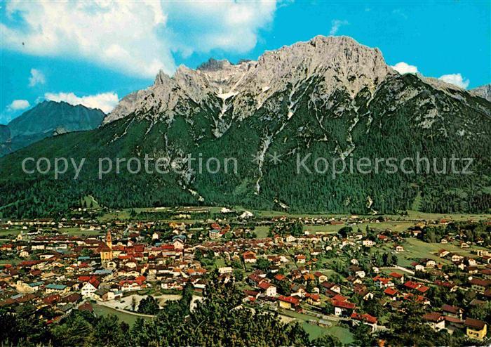 Mittenwald Bayern mit Karwendel