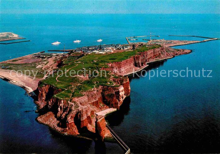 HELGOLAND Insel Schleswig-Holstein Fliegeraufnahme