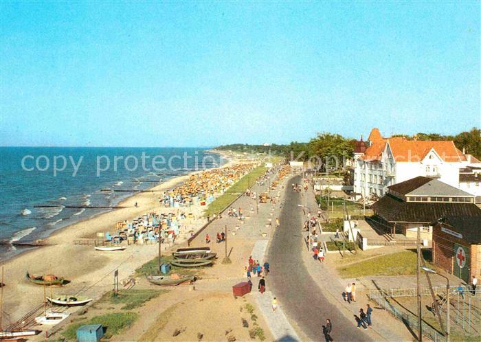 Kuehlungsborn Ostseebad Strandpromenade