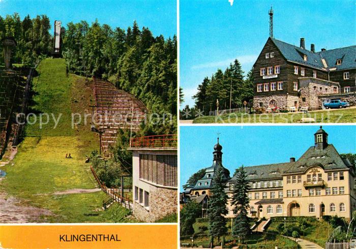Klingenthal Vogtland Jugendherberge Klement Gottwald Rathaus