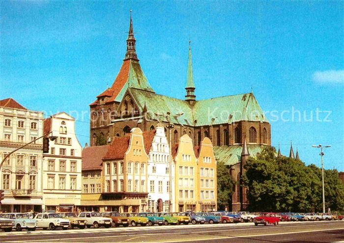 ROSTOCK  CITY Ernst Thaelmann Platz Kirche