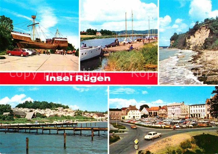 Ruegen Sassnitz Piratenschiff Sellin Segelhafen Steilufer Putbus Zeltplatz Berge