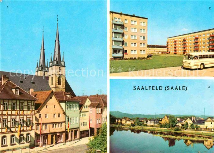 Saalfeld Saale Markt Gorndorf Saalepartie