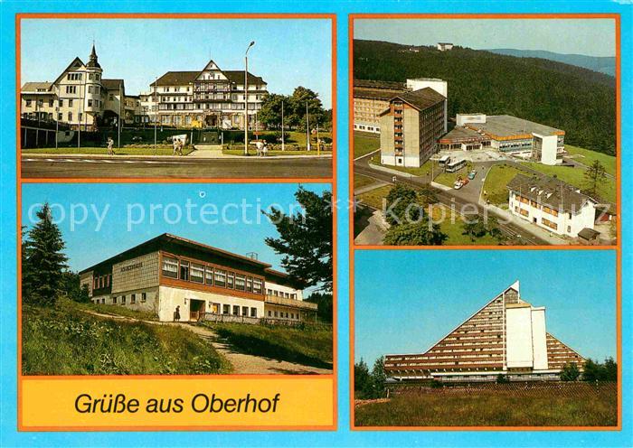 Oberhof Thueringen Hotel Ernst Thaelmann FDGB Erholungsheim Fritz Weineck HOG Sc