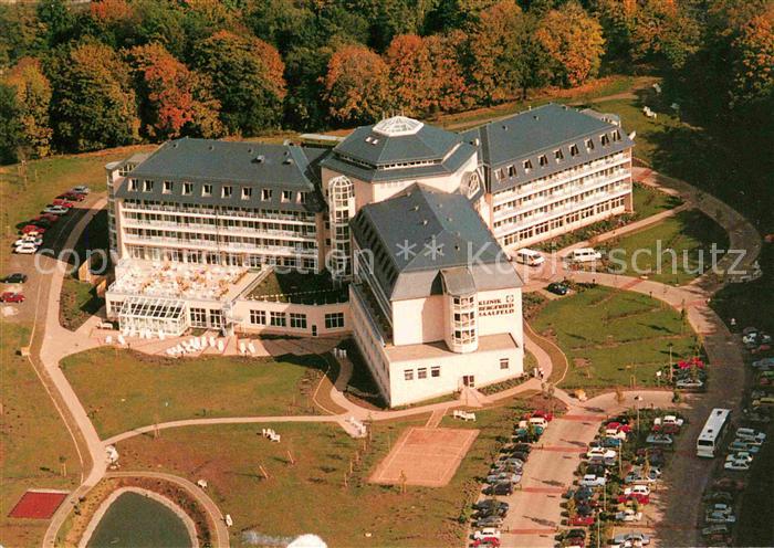 Saalfeld Saale Fliegeraufnahme Klinik Bergfried