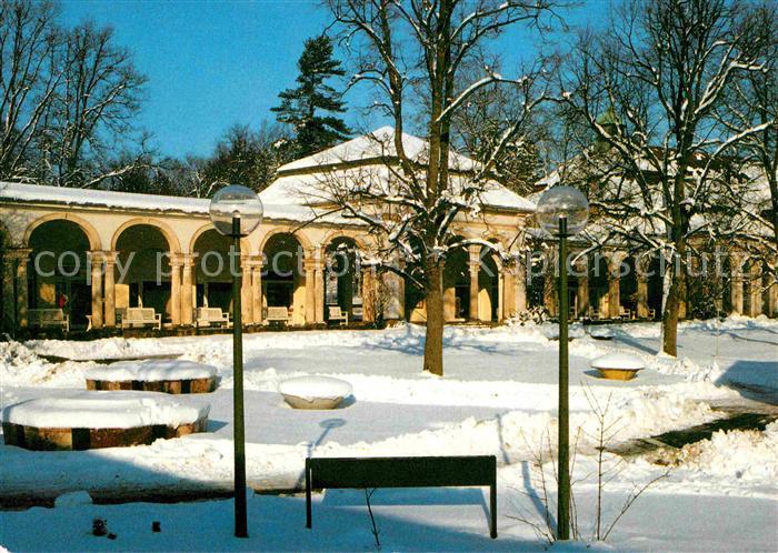 Bad Steben Kurpark mit Wandelhalle
