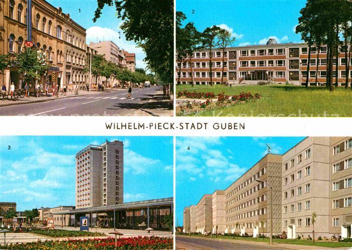 Guben Wilh Pieck Str Obersprucke Schule Hochhaus Kaltenbronner Str