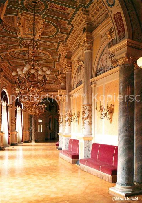 DRESDEN Elbe Semperoper Rundfoyer