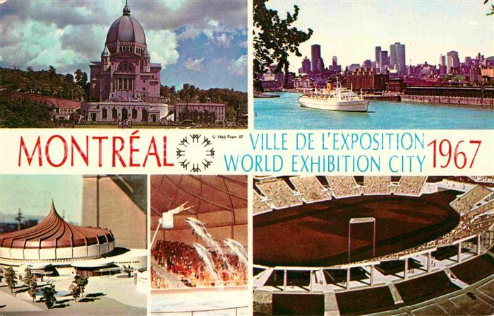 Exposition Universelle Internationale Montreal 1967 Oratoire Saint-Joseph Cirque
