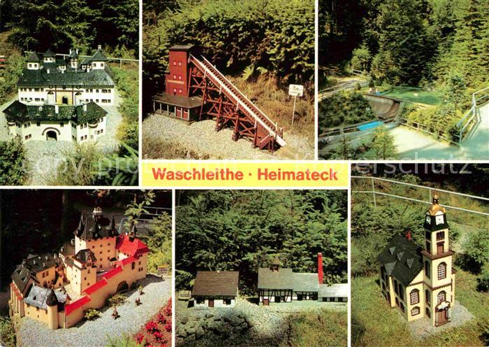 Miniatur Waschleithe Heimateck Augustusburg Talsperre Poehl Burg Kriebstein