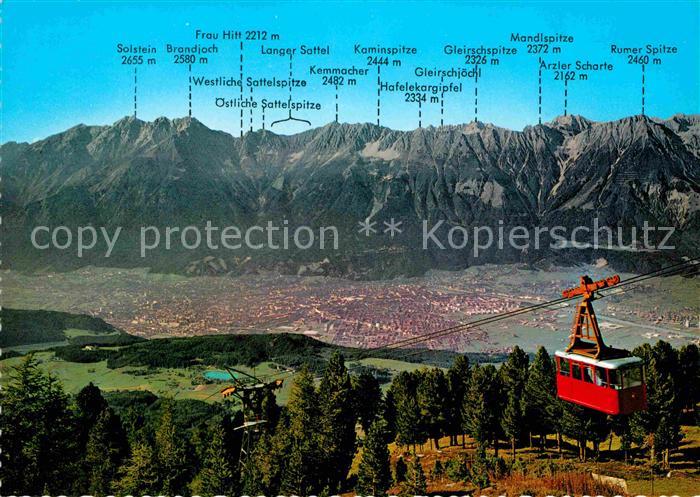 Seilbahn Patscherkofel Innsbruck Nordkette