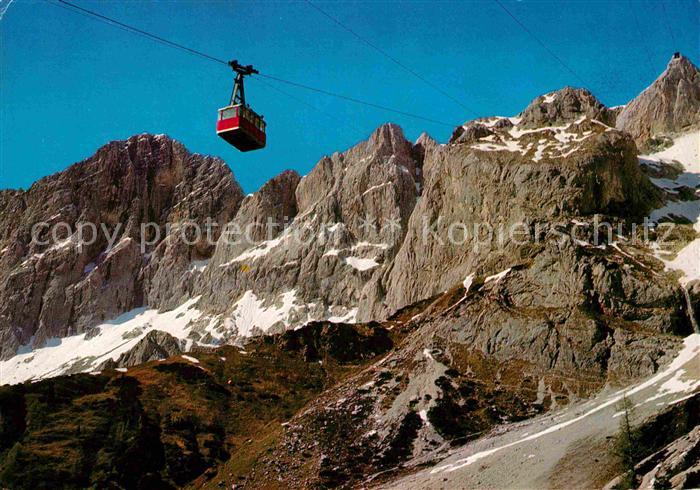 Seilbahn Dachsteinsuedwand Tuerlwandhuette Hunerkogel Hoher Dachstein