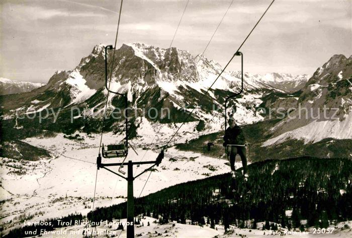 Sessellift Lermoos Ehrwald Zugspitze