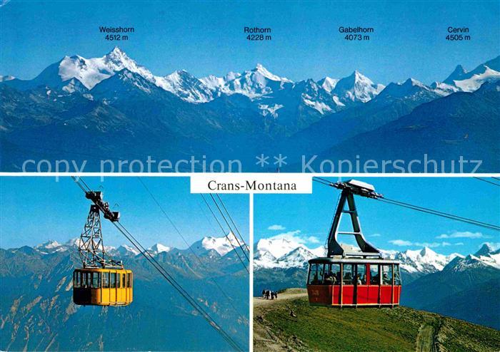 Seilbahn Crans-Montana Glacier de la Plaine Morte Cry-d Err-Bellalui