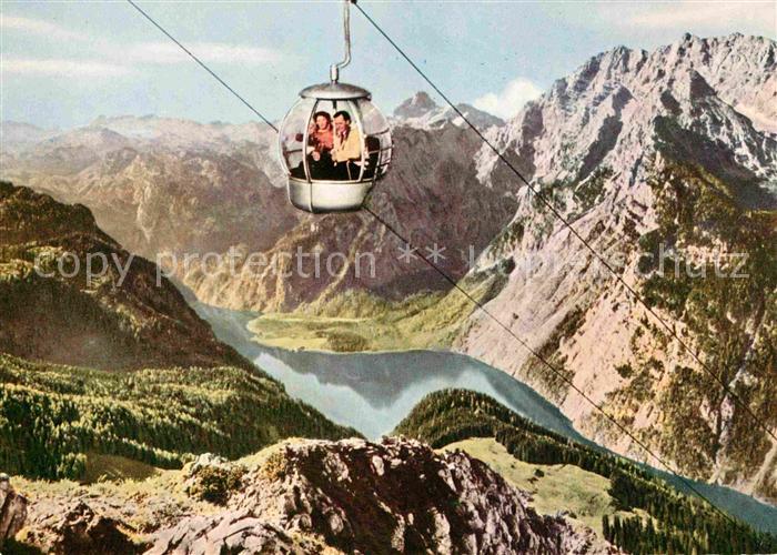 Seilbahn Jenner Watzmann Steinernes Meer Koenigssee
