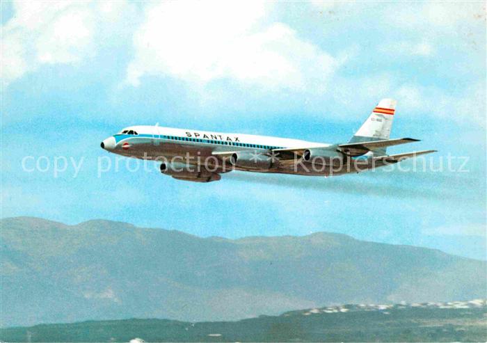 Flugzeuge Zivil Spantax Convair CV 990 A Coronado
