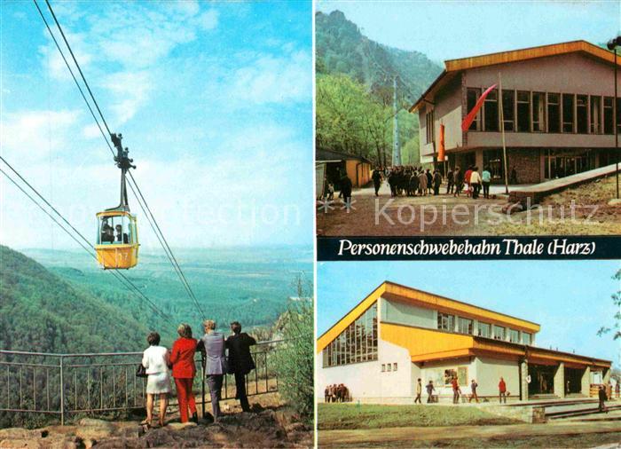 Seilbahn Thale Harz Bergstation Talstation