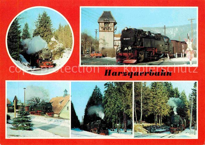 Lokomotive Harzquerbahn Bahnhof Sorge Ilfeld Tiefenbachmuehle Schierke