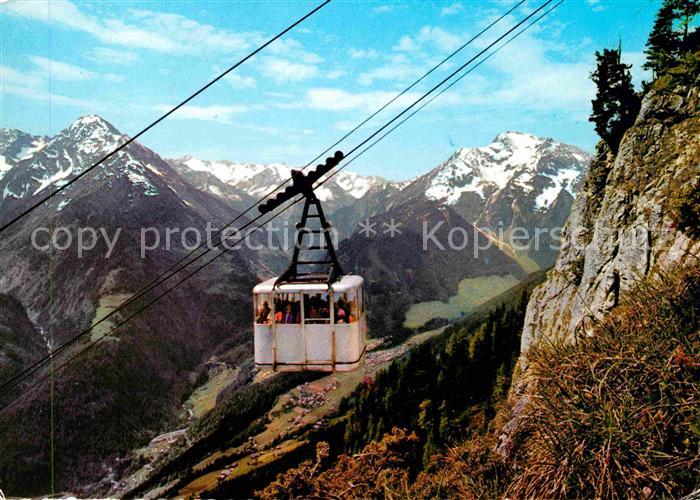 Seilbahn Penkebahn Mayrhofen Zillertal Tristner Zemmgrund Finkenberg