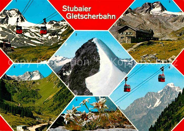 Seilbahn Stubaier Gletscherbahn Zuckerhuetl Dresdnerhuette