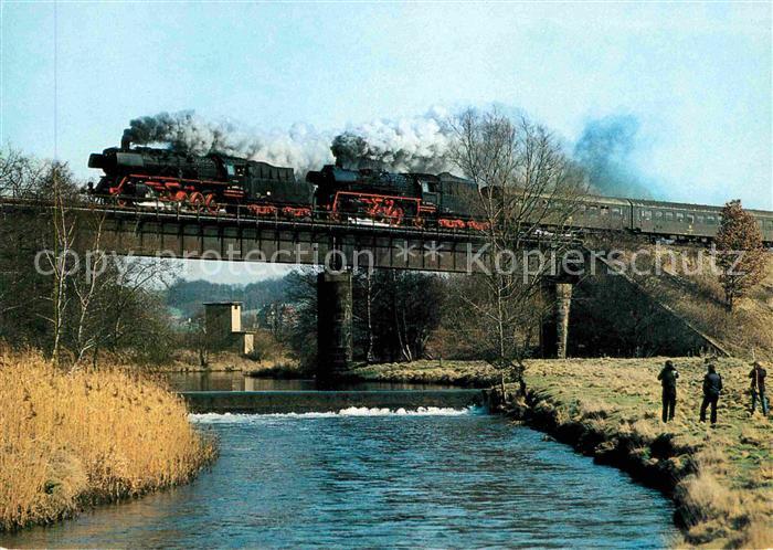 Lokomotive Bruecke Freiberger Mulde Nosse