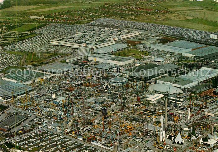 Ausstellung Hannover Messe Fliegeraufnahme
