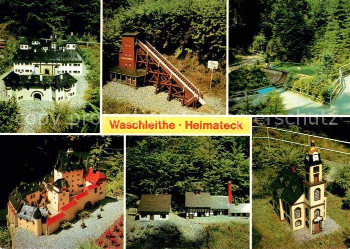 Miniatur Waschleithe Heimateck Talsperre Poehl Alte Schachtanlage