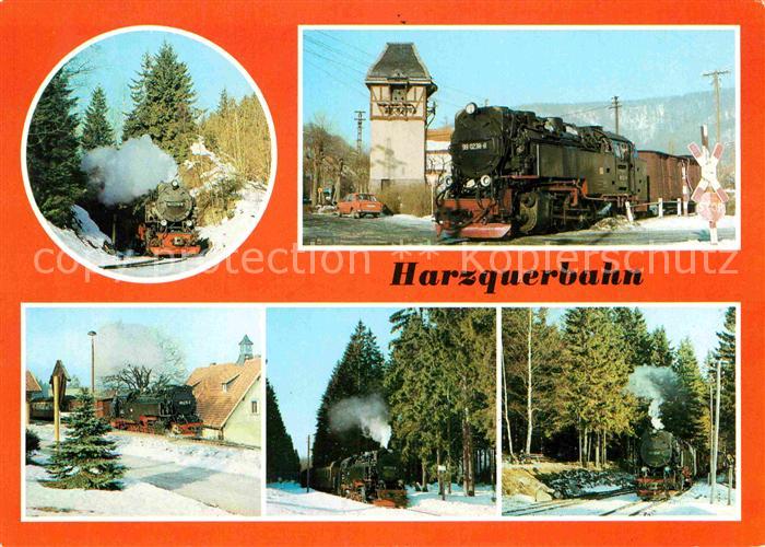 Lokomotive Harzquerbahn Ilfeld Bahnhof Sorge Birkenmoor