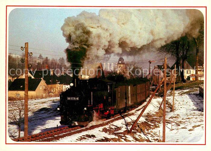 Lokomotive 99 1775 Ausfahrt Cranzahl Schmalspurbahn