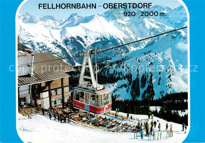 Seilbahn Fellhorn Oberstdorf