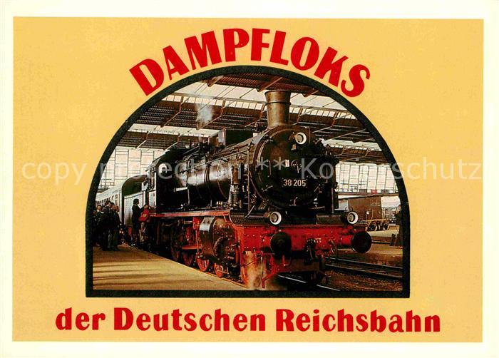 Lokomotive Lok 38 205 Hauptbahnhof Karl-Marx-Stadt