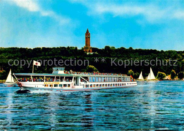 Motorschiffe Havelstern Berlin Grunewaldturm