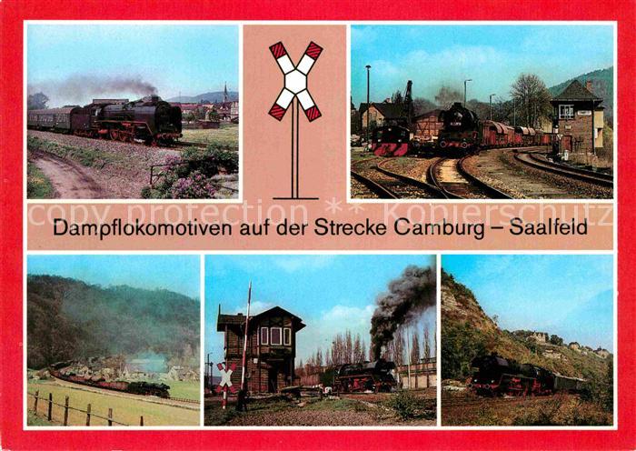 Lokomotive Dampflokomotiven Strecke Camburg-Saalfeld Etzelbach Uhlstaedt