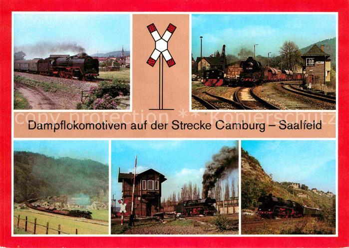 Lokomotive Etzelbach Bahnhof Rudolstadt-Schwarza D