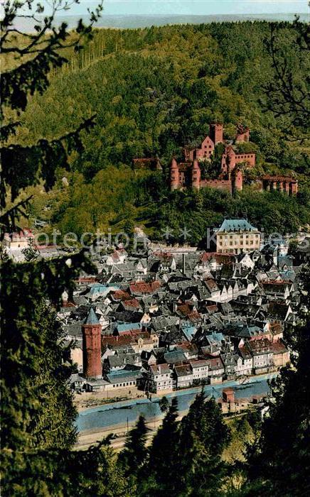 Wertheim Main Fliegeraufnahme mit Schloss