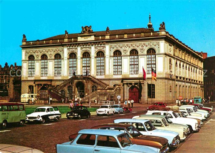 DRESDEN Elbe Verkehrsmuseum am Neumarkt