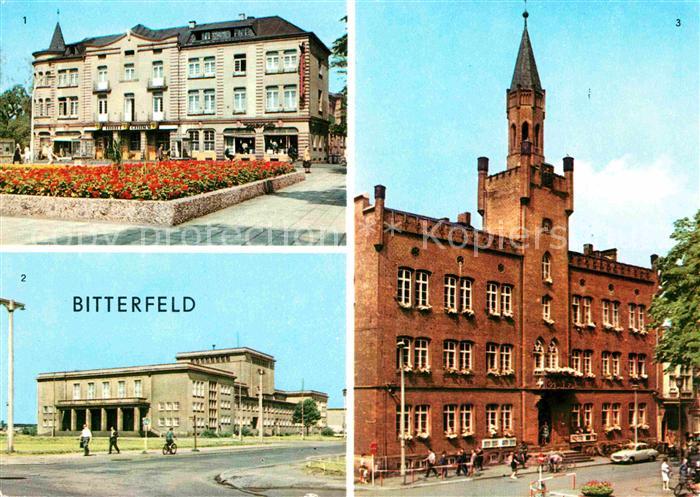 Bitterfeld Sachsen-Anhalt Hotel Central Kulturpalast Wilhelm Pieck Rathaus