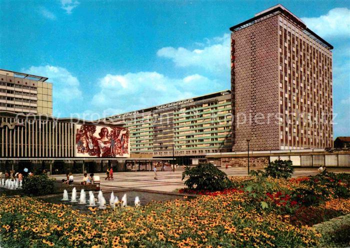 DRESDEN Elbe Prager-Strasse Interhotel-Newa