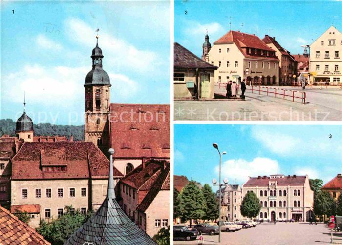Dippoldiswalde Osterzgebirge Kirche Platz-der-Jugend